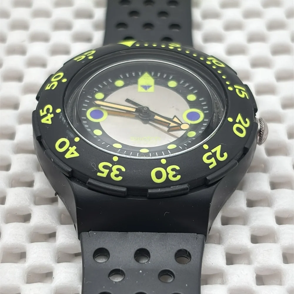 Swatch Watch - SDB102 - SHAMU / BLACK WAVE